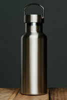 Edelstahl Trinkflasche doppelwandig (ohne Gravur)